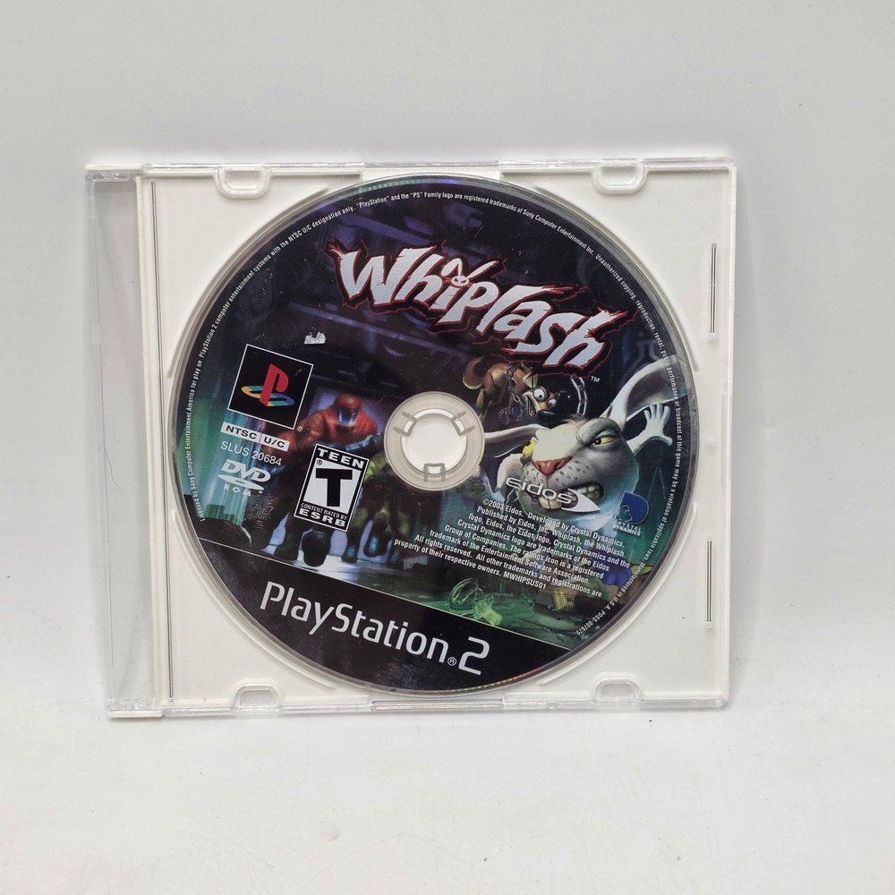 Eidos Whiplash PS2 Game SLUS 20684 Disc Only Crystal Dynamics Action Platformer